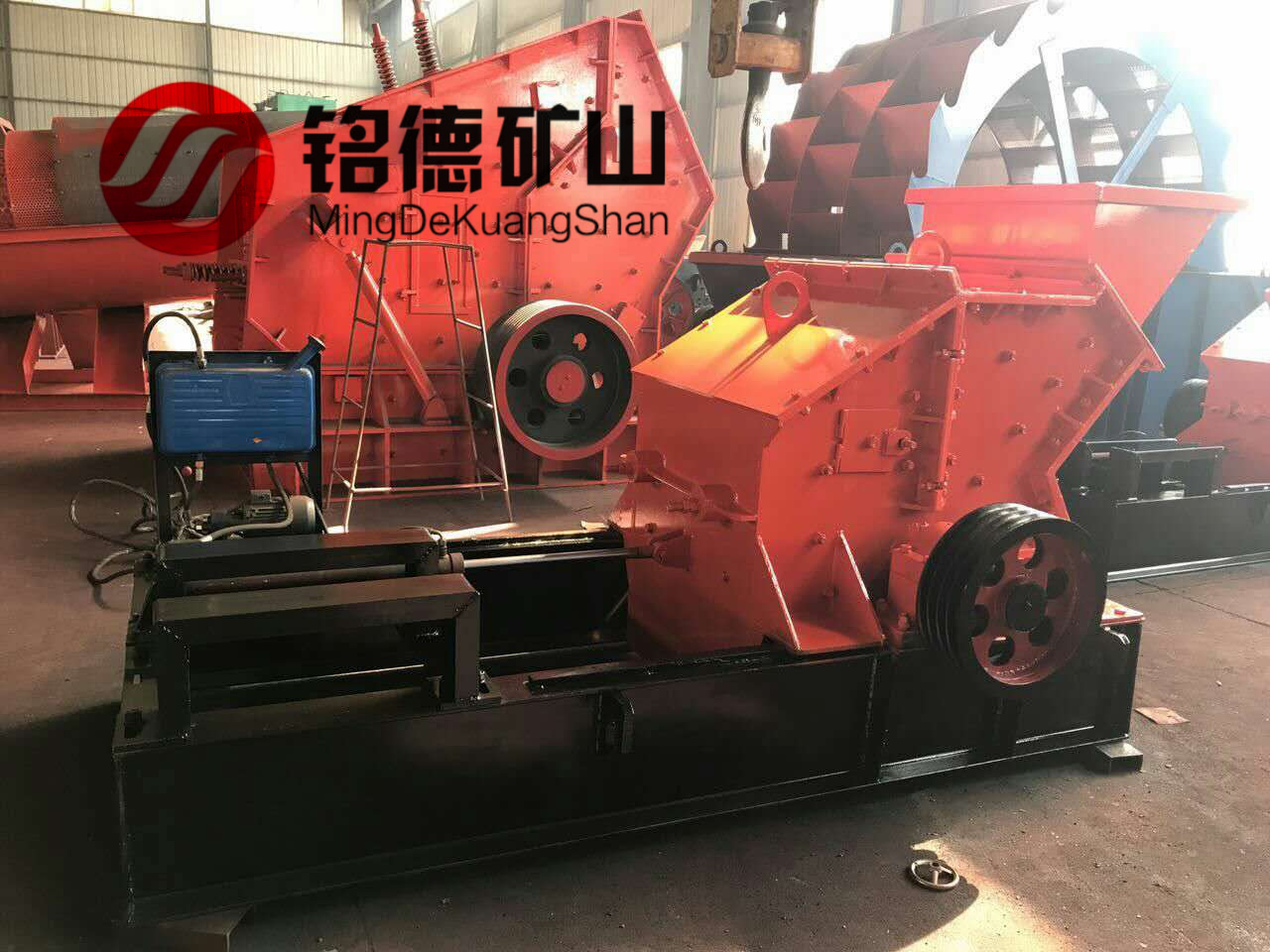 銘德制砂機(jī)廠家雄厚的技術(shù)實(shí)力和完善的服務(wù)體系讓用戶更加放心買賣